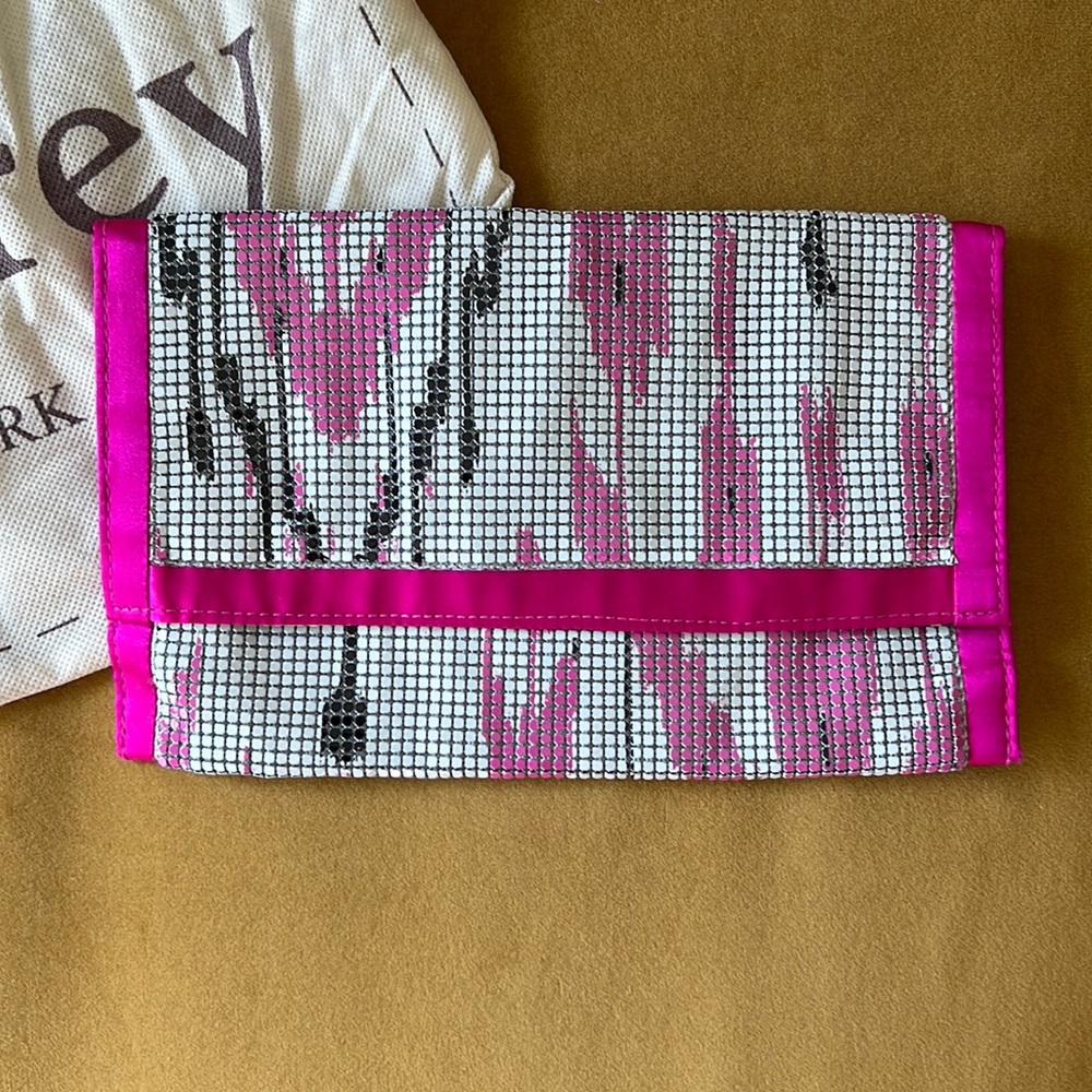 Animal print metal mesh Felix Rey Clutch